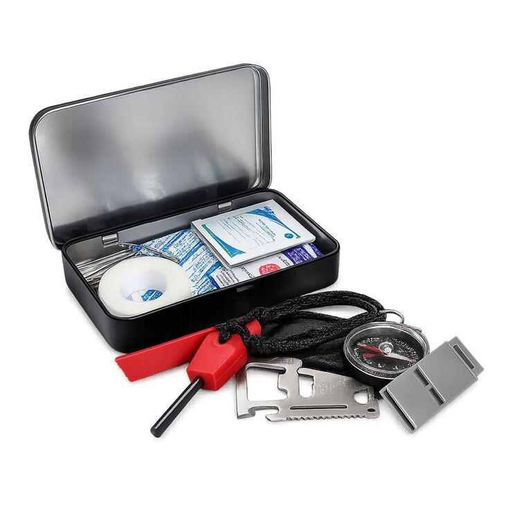 32 Piece First Aid & Survival Kit